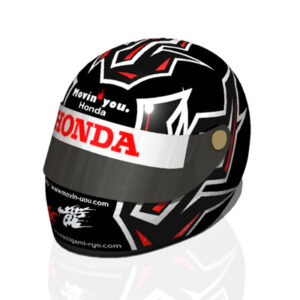 Movin you Honda + 道上龍　コラボレーションヘルメットデザイン
